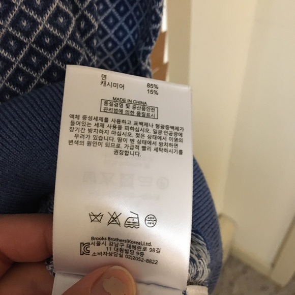 Cotton Cashmere Brooks Brothers Sweater - Picture 4 of 4